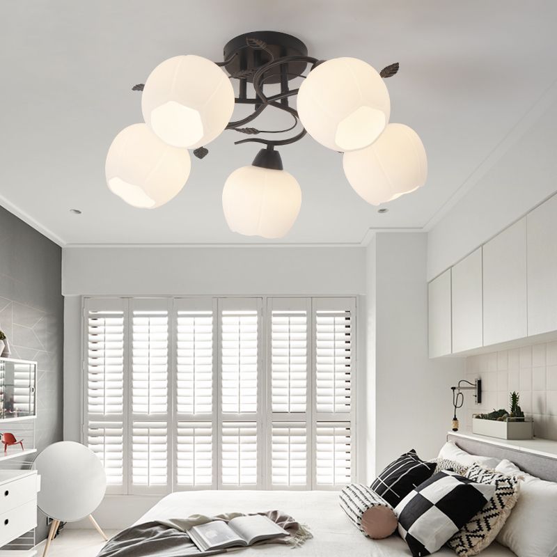 1 globe léger semi-rince