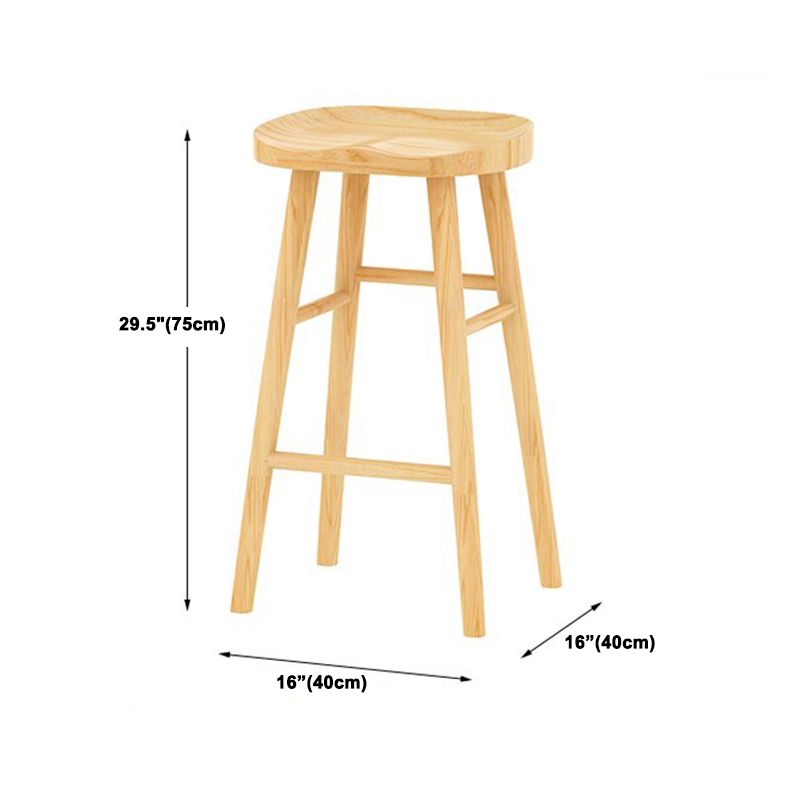 1/5/9 Pieces Modern Bar Table Set Rectangle Pine Wood Bistro Set