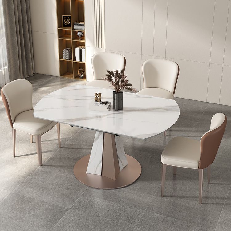 Modern Sintered Stone Dining Table Set 1/2/5/7/9 Pieces Dining Set for Home Use