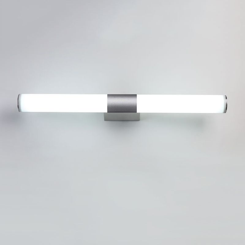 Estilo moderno Mirror de pared lineal Mirror delantero 2 luces Acrílico LED Light Strip
