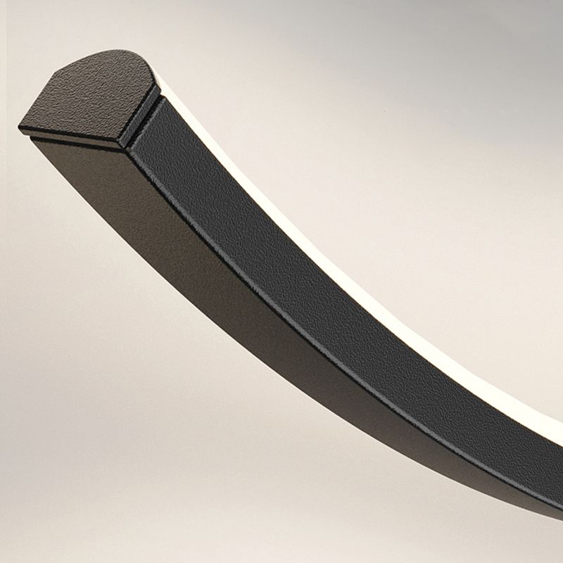 Aluminum Linear Wall Light Nordic Style 1 Light LED Wall Sconce for Living Room