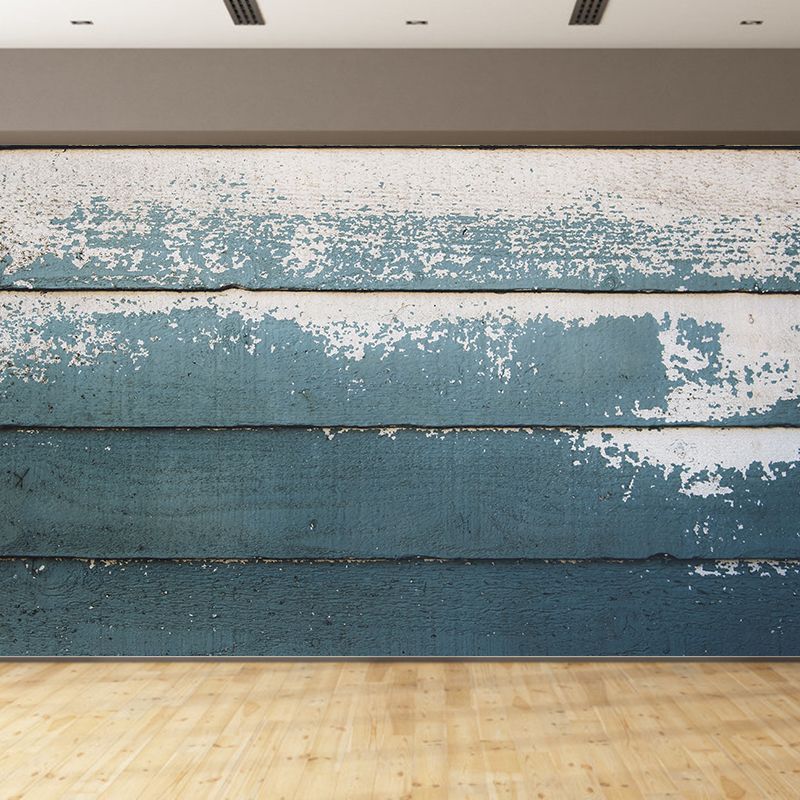 Environment Friendly Modern Style Mural Wallpaper Wood Texture Bedroom Wall Mural