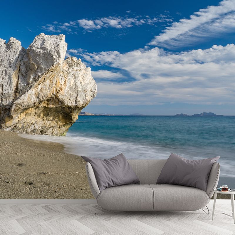 Beautiful Sea Mural Stain Resistant Dining Room Wall Decor, Made to Measure