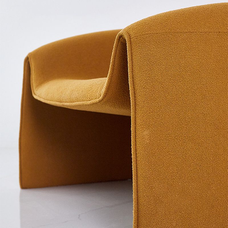 28.35" Wide Scandinavian Style Single Sofa Chair Velvet Arm Chair