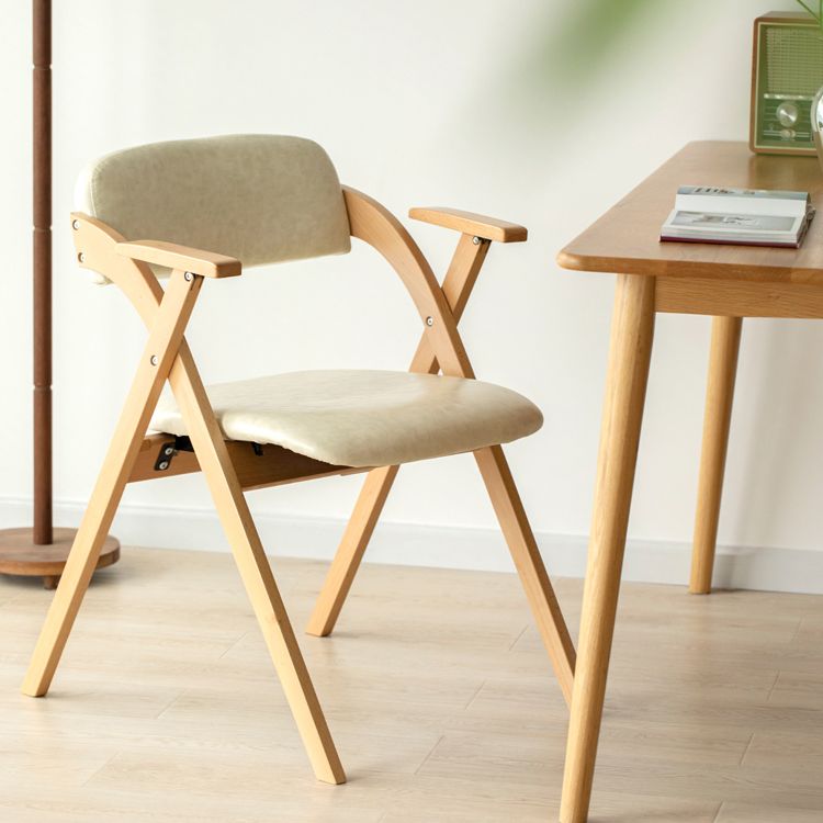 Chaise de salle à manger en bois de style nordique Open Danding Dining Side Claid pour Utilisation à domicile