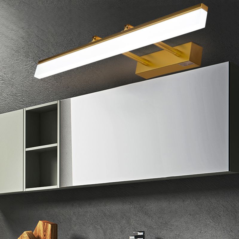 Éclairage de mur de mur en métal