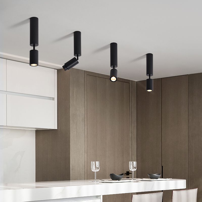 Verstelbare aluminium buisdownlight Moderne LED opbouwplafondlamp voor bar