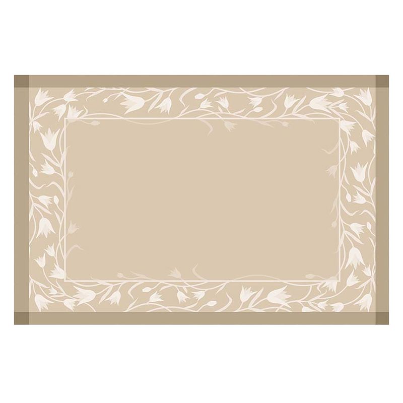 Geometric Pattern Rug Polyester Indoor Rug Non-Slip Carpet for Living Room and Bedroom