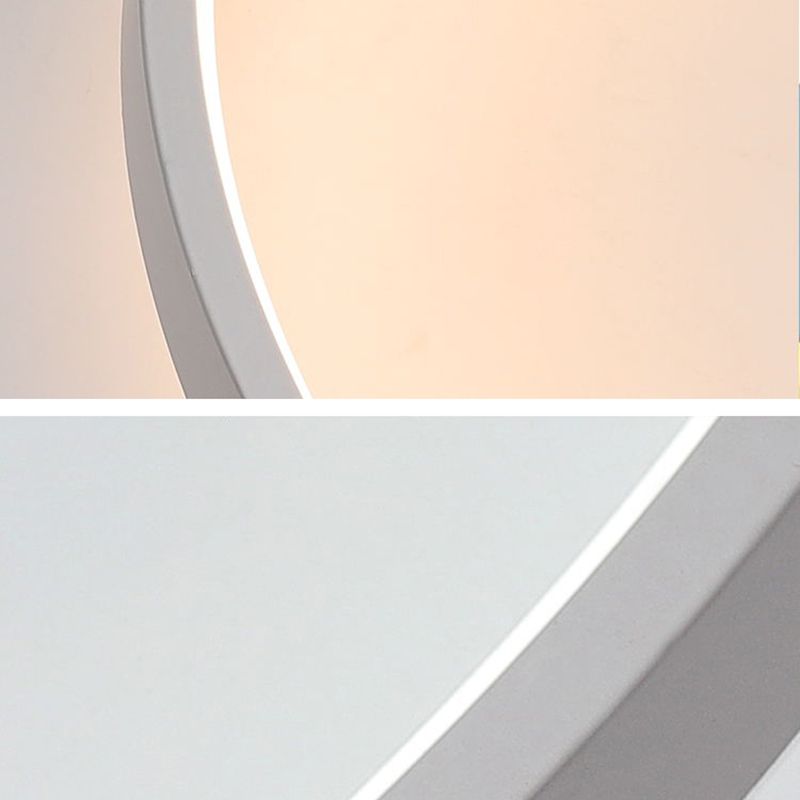 Metal Rabbit Ceiling Light Fixture Kids Style LED Flush Mount Ceiling Light