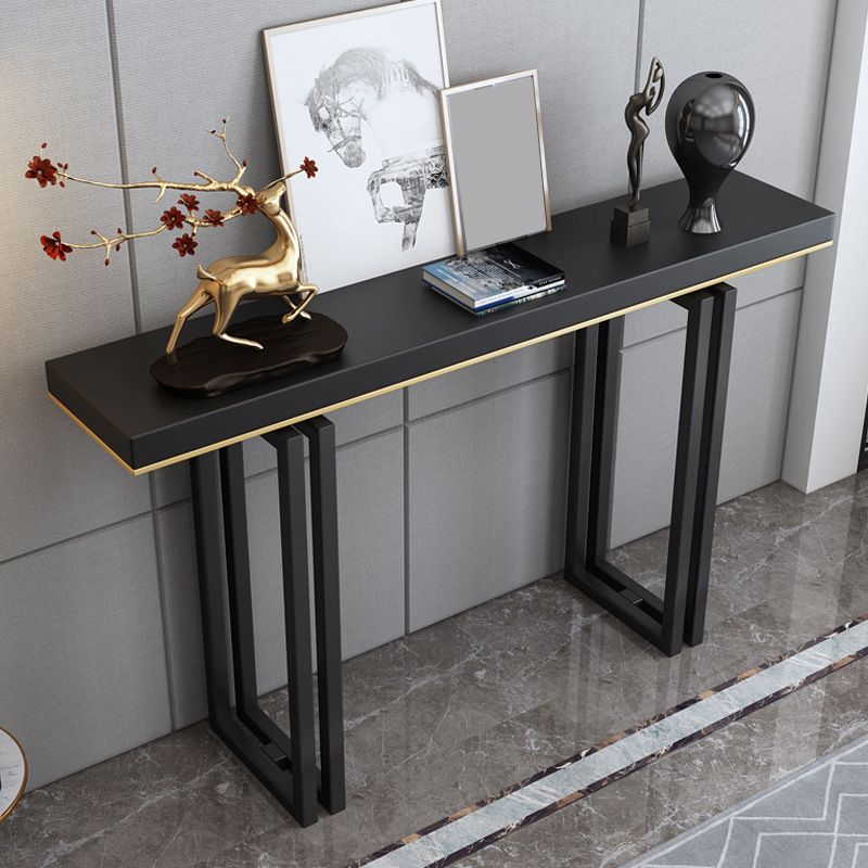 Sled Basic Console Table with Rectangle Top Sofa Console Table