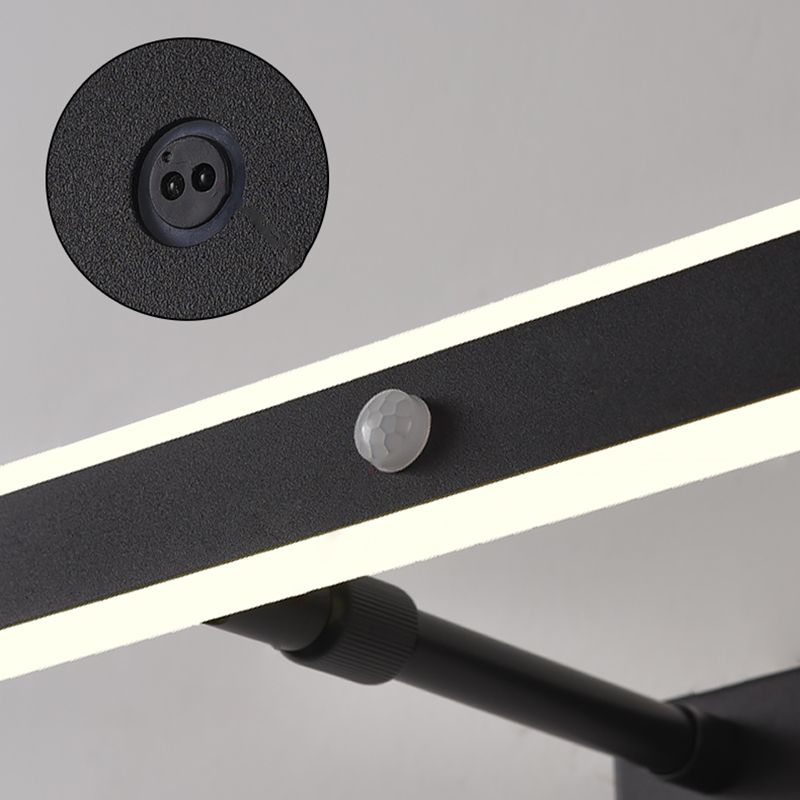 Minimalism Contemporary Style Inductive LED Vanity Wall Lighting Light for Bathroom