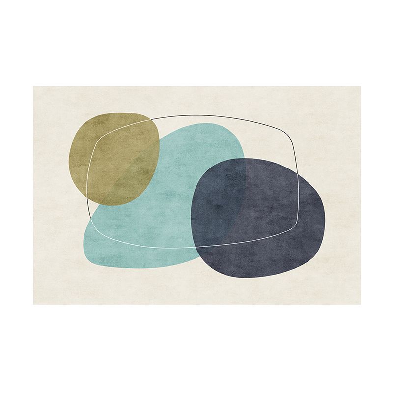 Alfombra de albaricoque alfombra poliéster alfombra de alfombra moderna alfombra para decoración del hogar