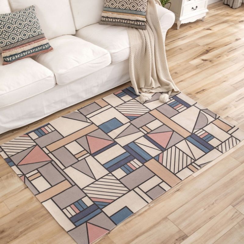 Tapis de décoration occidentale Tapis à motifs géo à motifs géo