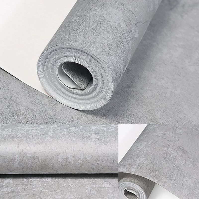 Industrial Faux Cement Wallpaper Pastel Color Living Room Wall Decor, 57.1-sq ft