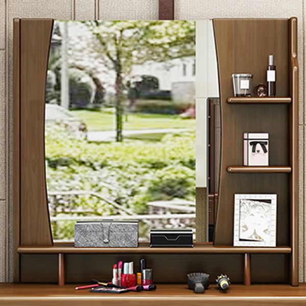 Traditional Style Make-up Vanity Bedroom Solid Wood with 4 Drawer Make-up Vanity