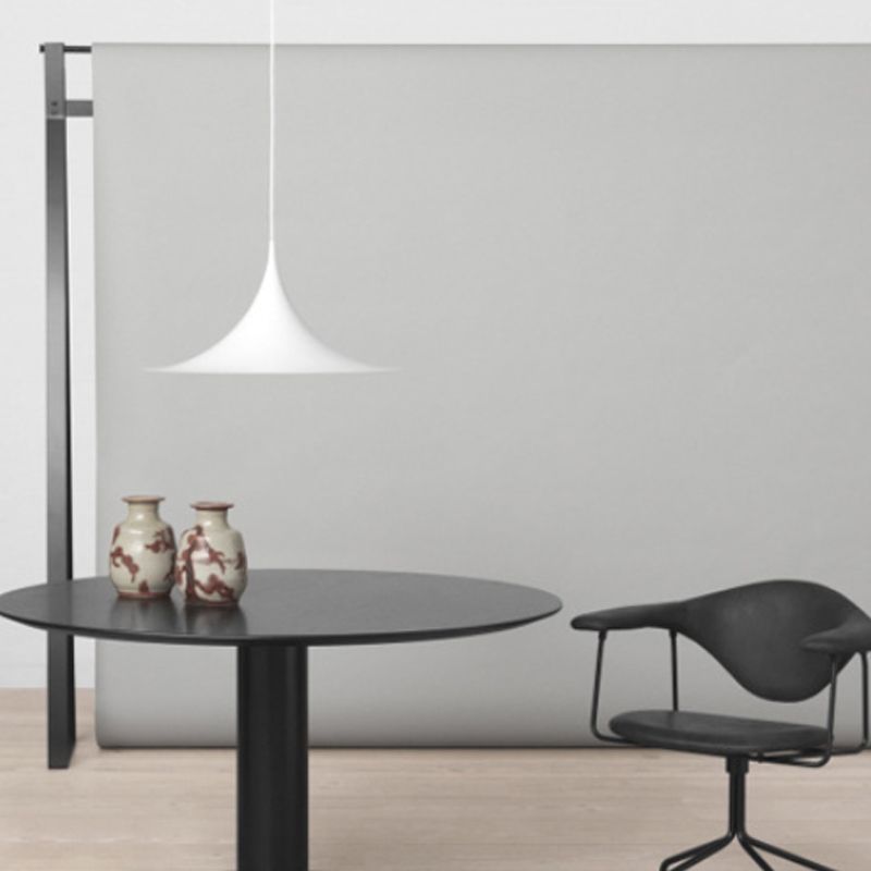 Metal Geometric Shape Hanging Light Modern Style 1 Light Hanging Light Mount Fixtures