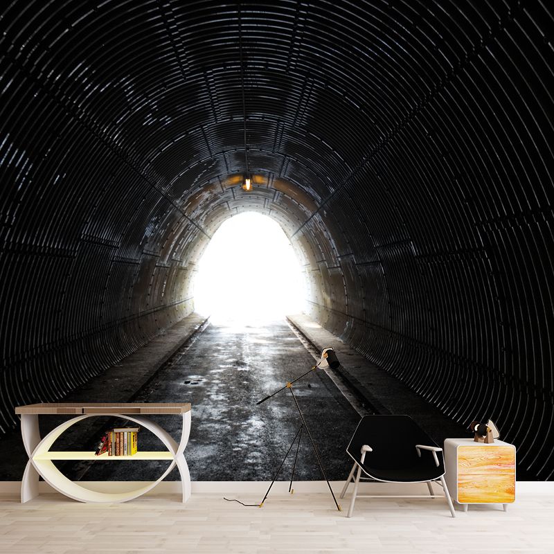 Minimalism 3D Art Illusion Mural Wall Decoration for Sitting Room Bedroom