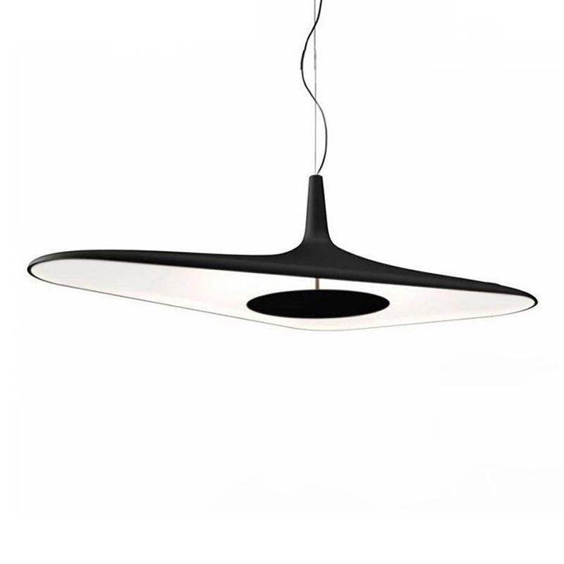 Kit lampada a sospensione moderna a 1 luce Kit di resina geometrica per ufficio