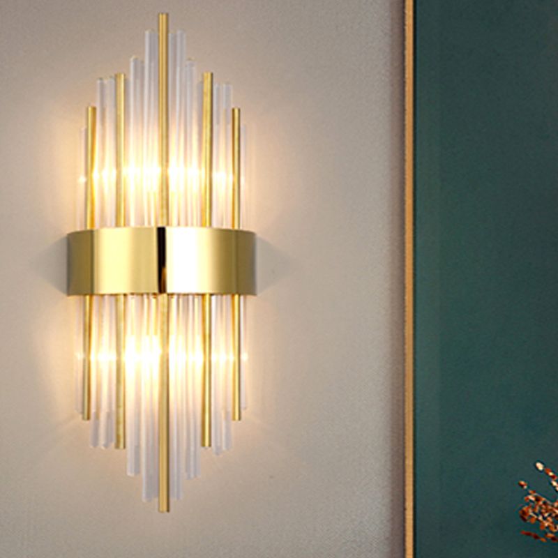 Modern Glass Wall Light Sconce Creative Simple Wall Light Fixture for Bedroom