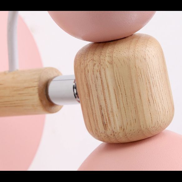 Nordic Style Cone-Shaped Wall Light 1 Light Iron Wall Lamp for Living Room