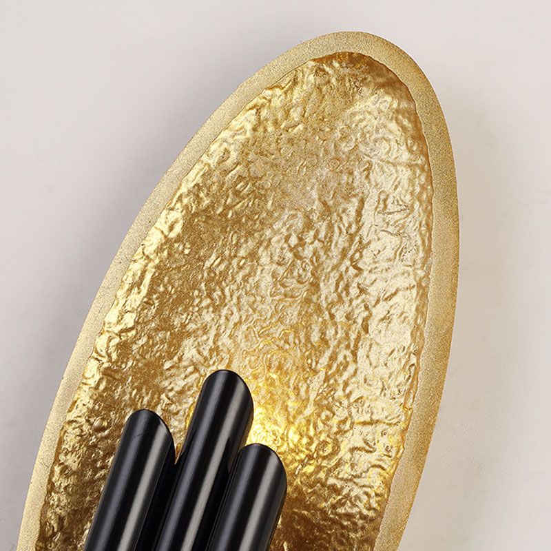 Accesorio de iluminación de pared de lámpara de montaje de pared de metal contemporánea para sala de estar