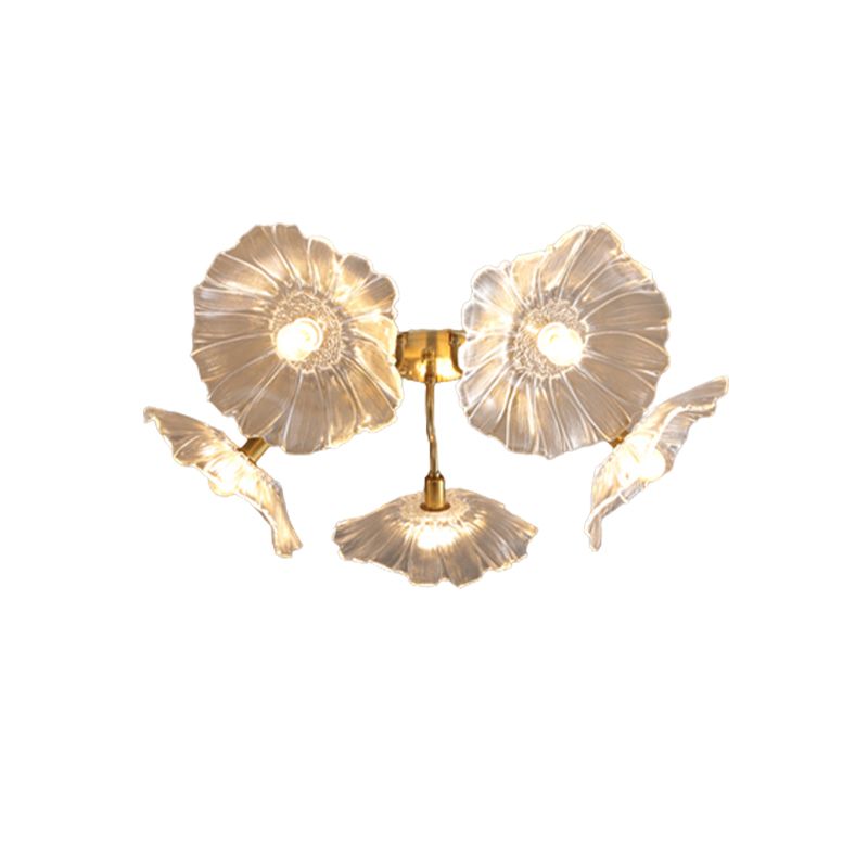 Glass Ceiling Mount Light Fixture Nordic Style Ceiling Light Fixture