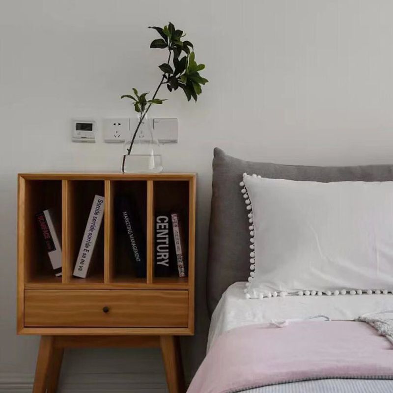 Contemporary Style Bookshelf Closed Back Bookcase for Office and Study Room