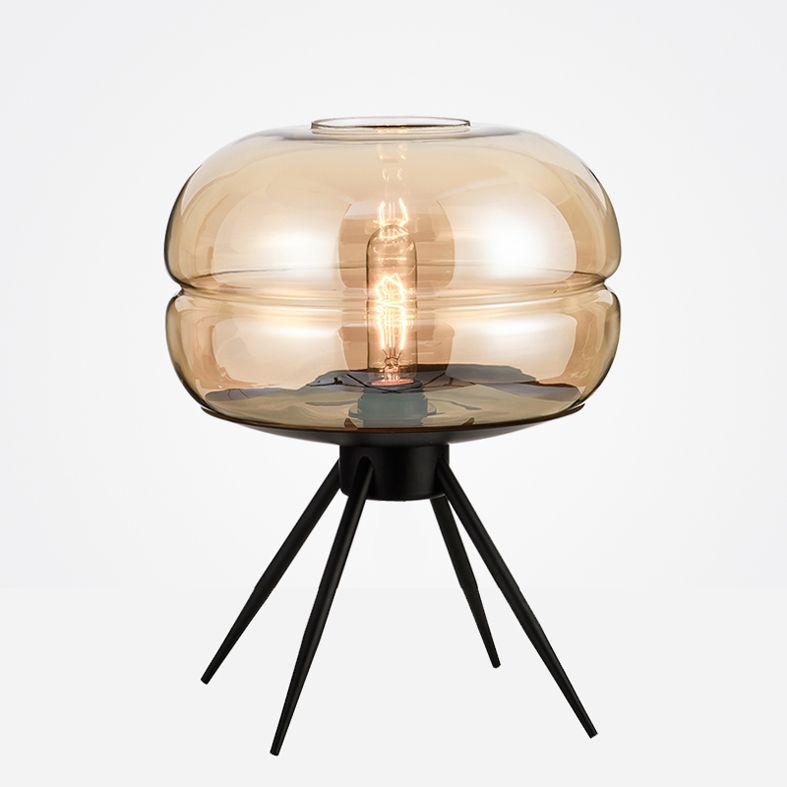 Modern Style Table Lamps with Glass Shade for Drawing Room Kid's Bedroom
