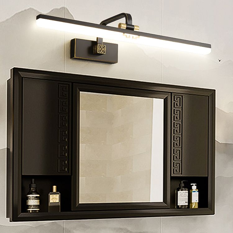 Style minimaliste moderne Séponction murale rationalisée Copper Copper Flush Mount Murce pour la salle de bain