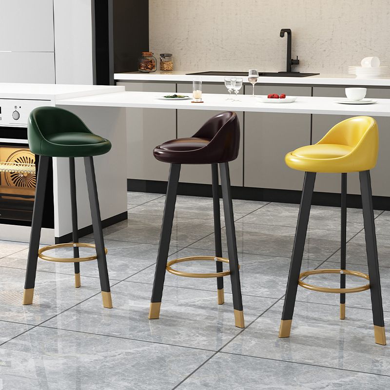 Sgabelli da bar per interni da 32,5 "in tessuto