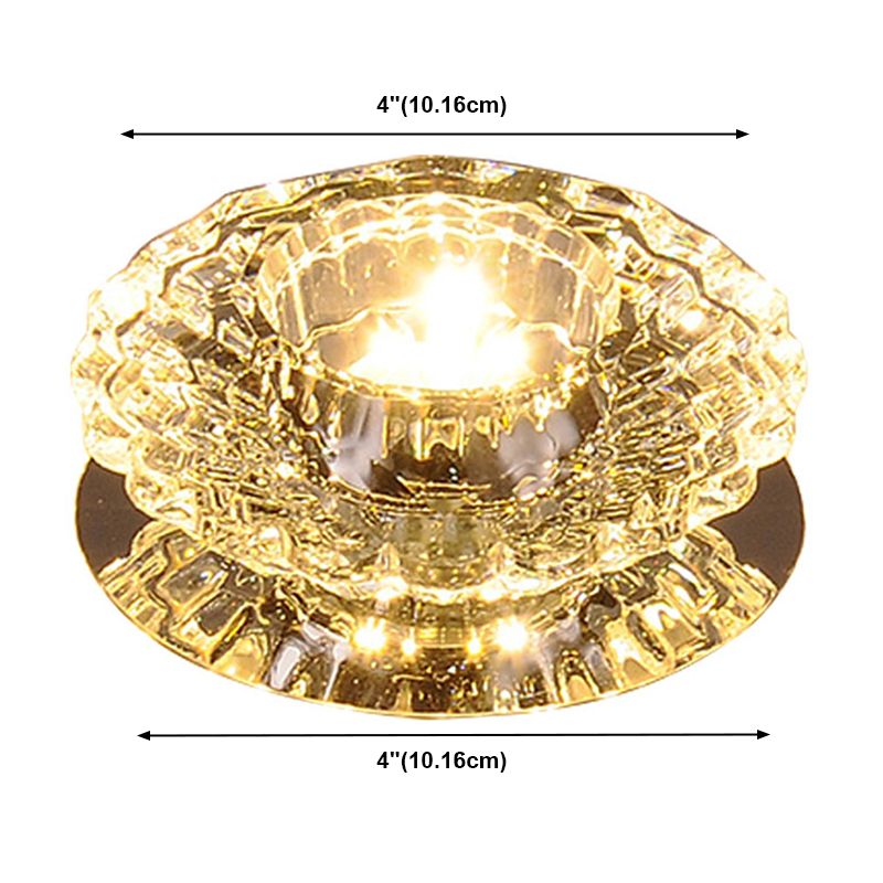 Voyant de cristal de style moderne simple, Mount Lighting for Corridor Living Room