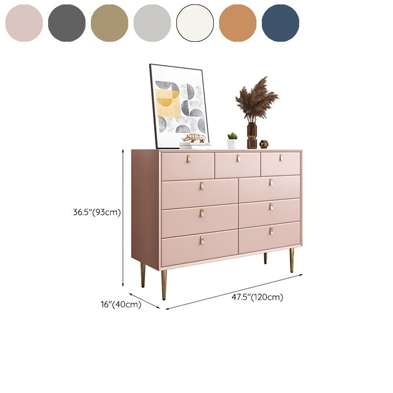 15.6-inch W Storage Chest Classic Glam Dresser with 5/6/7/9 Drawers