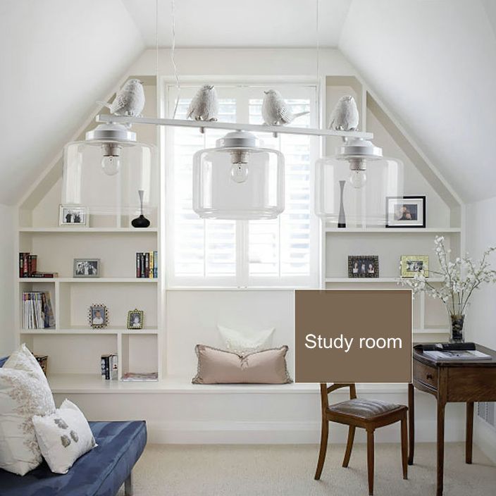 Drum Island Pendant Lights Ultra-Contemporary Clear Glass Island Pendant Lights for Restaurant