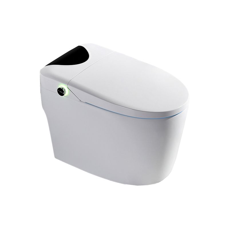 Modern Concealed Tank Toilet Skirted ABS Floor Mounted Flush Toilet with Seat