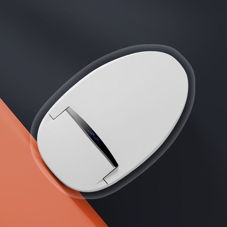 Modern Heated Seat Flush Toilet Floor Mount White Toilet with Toilet Seat