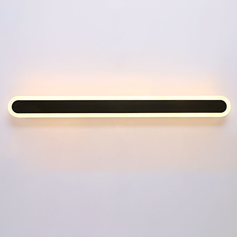 Nordic Minimalist Wall Mount Lamp Bedroom Bedside LED Line Wall Sconce Light Fixture