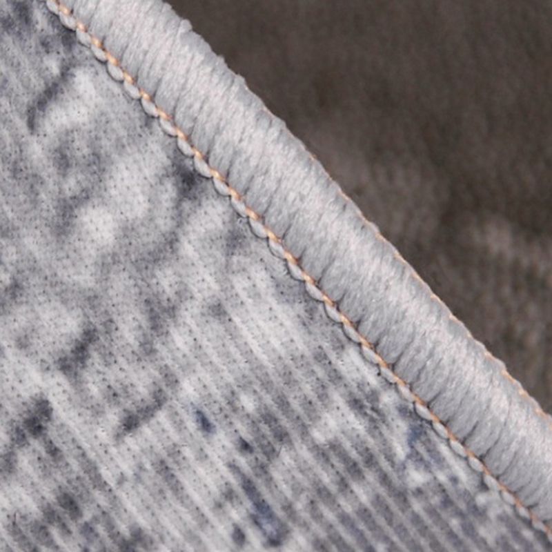 Orange moderner Teppich Polyester abstrakter Muster Teppich Fleckenfester Teppich für Salon