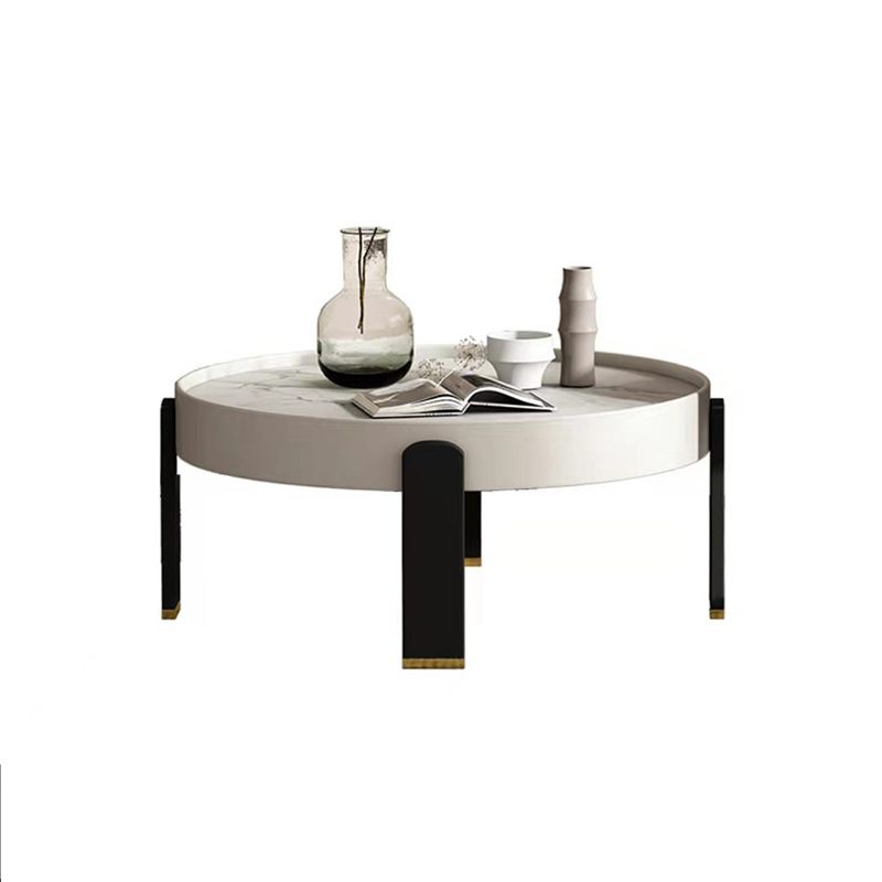 Slate Modern Coffee Table 1 Single Cocktail Table for Living Room