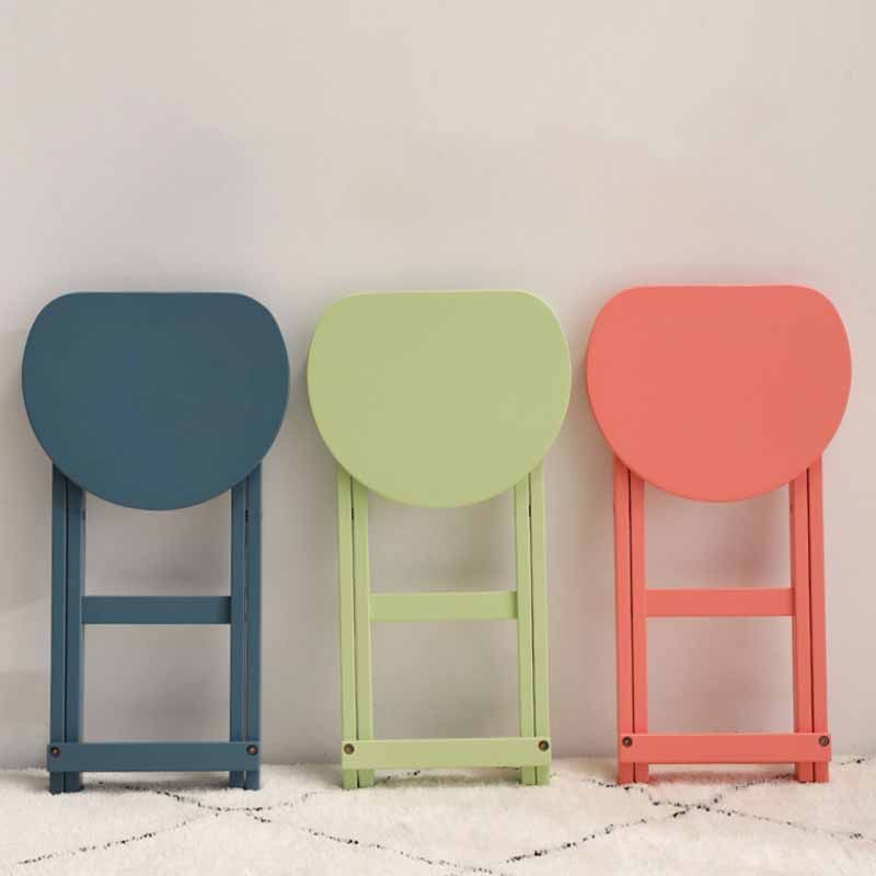 In legno a bracciole senza braccioli in legno a braccioli da 25 pollici sgabelli pieghevoli, 1 pezzo