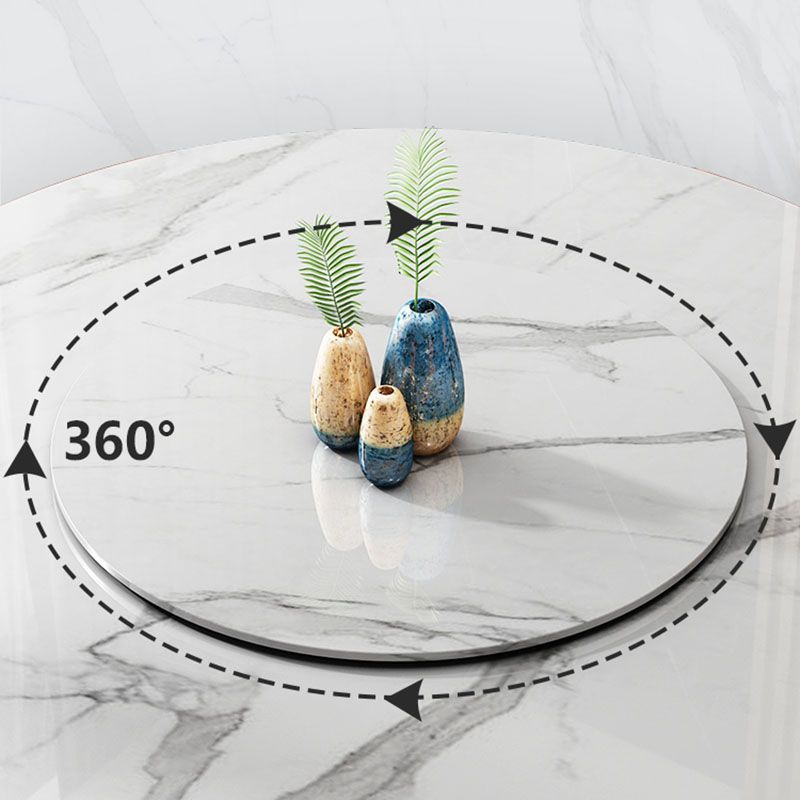 Glam 1/4/5/7 Pieces Table and Chair Set Sintered Stone Dining Table and Chairs