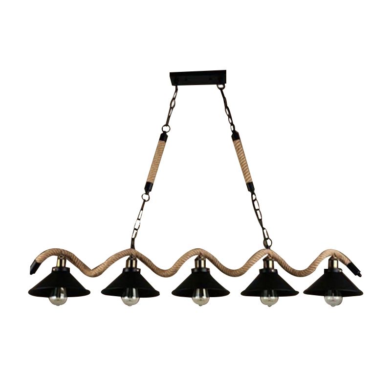 Industrial Hanging Ceiling Light Metal Pendant Lighting Fixtures for Living Room