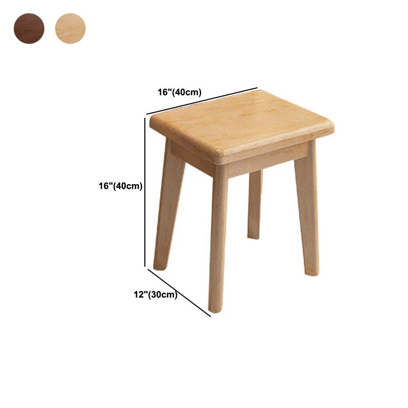 Nordic 4 Drawers Makeup Vanity Mirrored Wood Dressing Table Stool Set