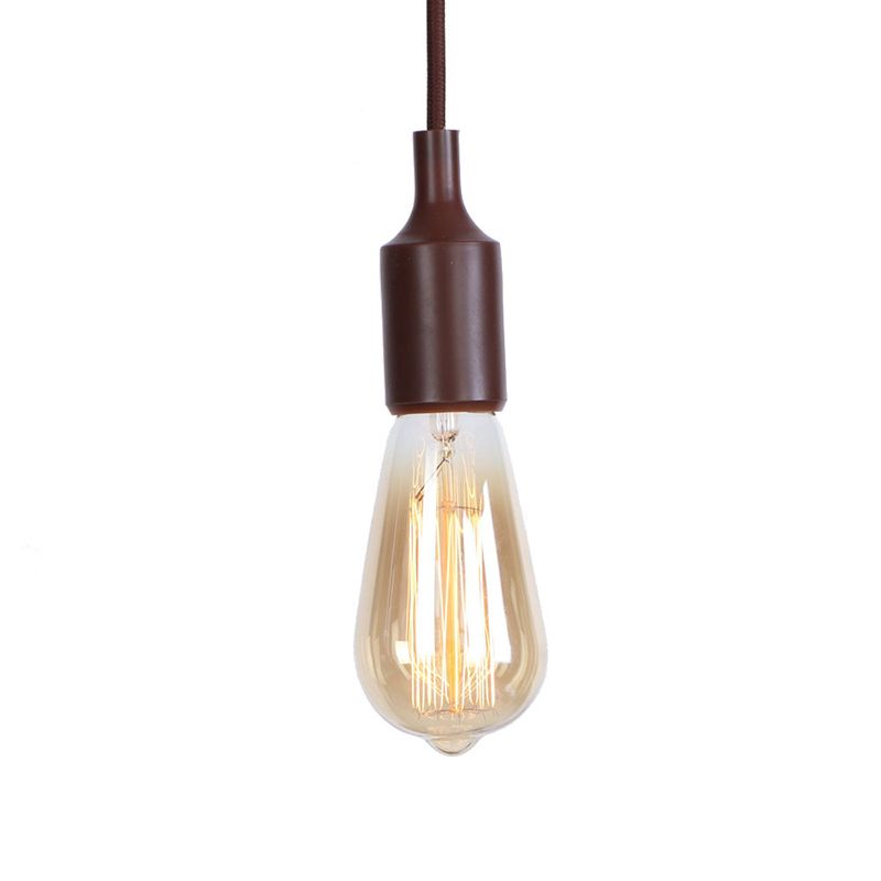 Multi-couleurs en option en option unique suspension de style macaron de lumière simplicité mini-pendant lampe pour les escaliers Corridor