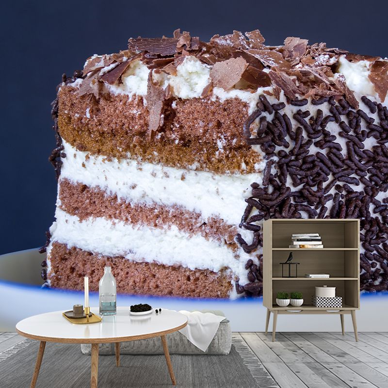 Dessert Wall Paper Murals Contemporary Style Photography for Cake Shop