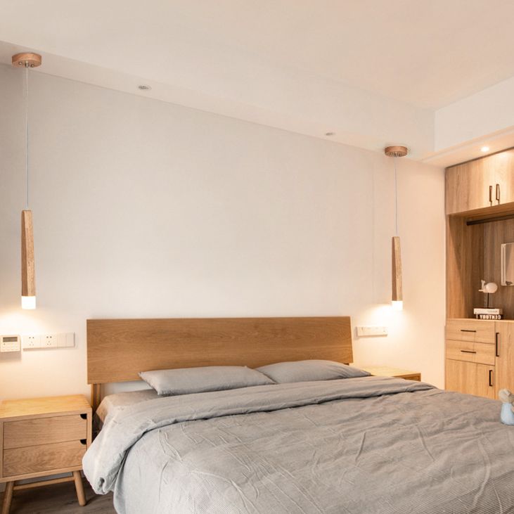 Holzstab mehrleichter Anhänger minimalistischer Acrylhängedecke für den Untersuchungsraum