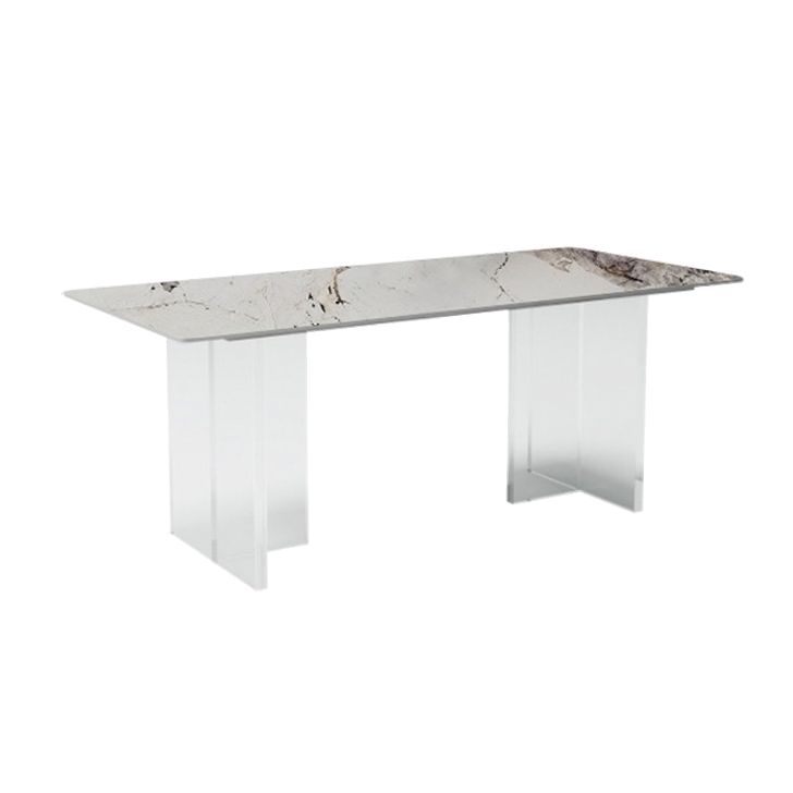 Modern 1/4/5/7 Pieces Dining Set Acrylic Dining Furniture Set /Separate Items