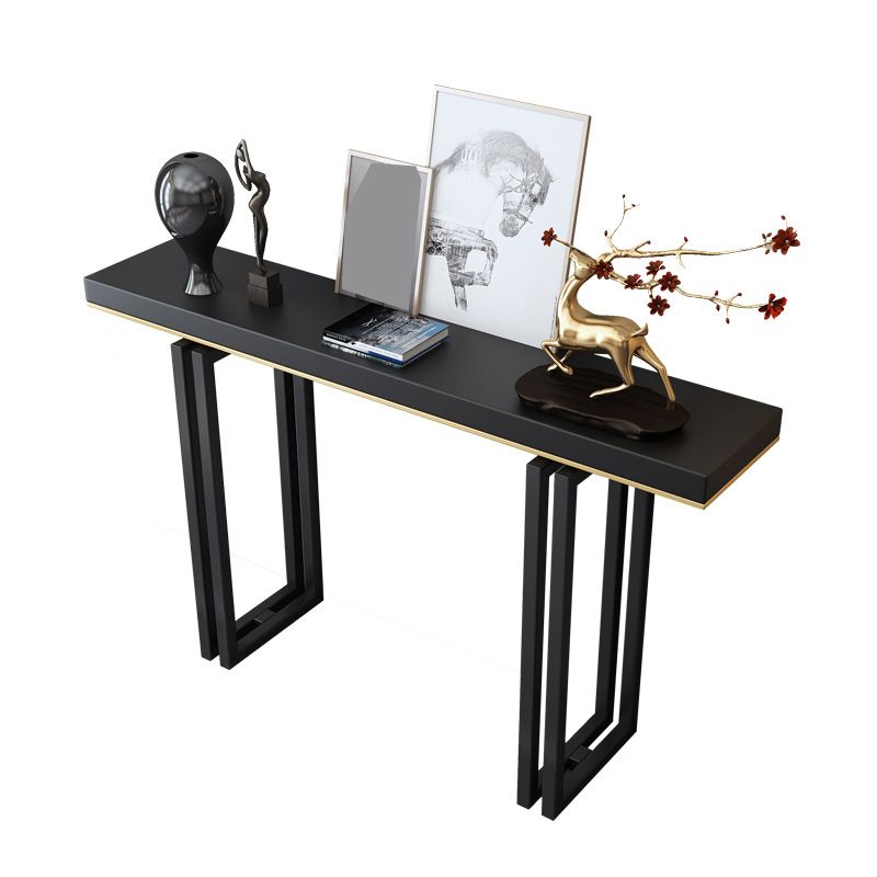 Sled Basic Console Table with Rectangle Top Sofa Console Table