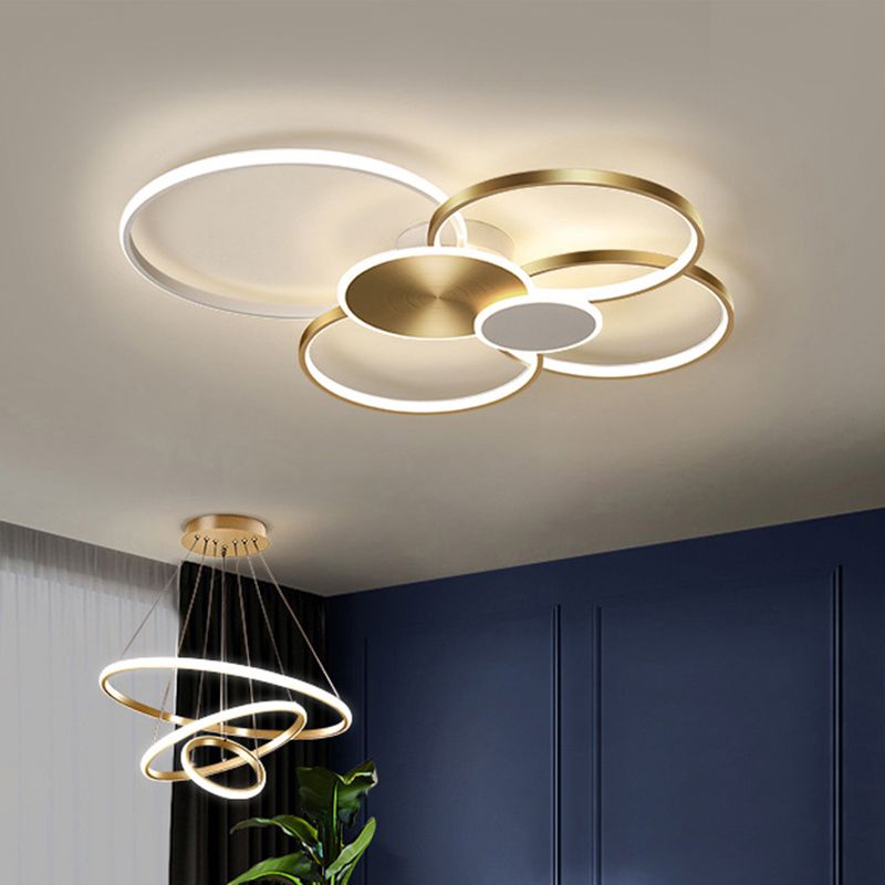 Encerclez le point d'ébullition Fixation des points d'ébullition du plafond Éclairage du Mont-Flush Contemporain