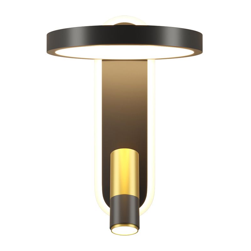 Nordic Metal Wall Light Geometric LED Reading Wall Sconce for Living Room