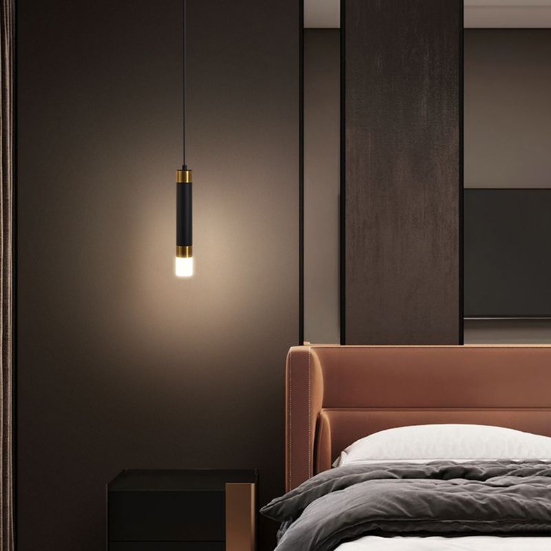 Iluminación de pared de cilindro de metal estilo contemporáneo 2 luces de luz de luz lámpara de pared